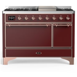 48 Inch Freestanding Solid Door Dual Fuel Range  - 48 inch Dual Fuel Range view