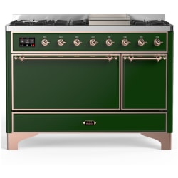 48 Inch Freestanding Solid Door Dual Fuel Range  - 48 inch Dual Fuel Range view