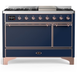 48 Inch Freestanding Solid Door Dual Fuel Range  - 48 inch Dual Fuel Range view
