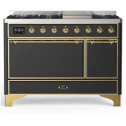 48 Inch Freestanding Solid Door Dual Fuel Range  - 48 Inch Freestanding Solid Door Dual Fuel Range view