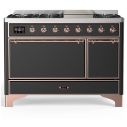 48 Inch Freestanding Solid Door Dual Fuel Range  - 48 Inch Freestanding Dual Fuel Range view