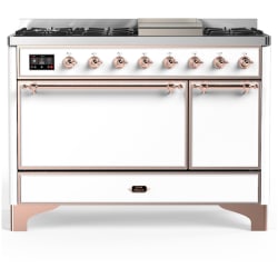 48 Inch Freestanding Solid Door Dual Fuel Range  - 48 Inch Freestanding Dual Fuel Range view