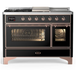 48 Inch Freestanding Dual Fuel Double Oven Range  - Majestic III 48 inch Dual Fuel Range view