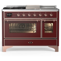 48 Inch Freestanding Dual Fuel Double Oven Range  - Majestic III 48 inch Dual Fuel Range view