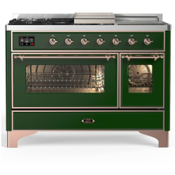 48 Inch Freestanding Dual Fuel Double Oven Range  - Majestic III 48 inch Dual Fuel Range view