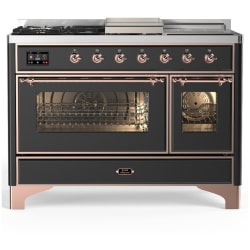 48 Inch Freestanding Dual Fuel Double Oven Range  - Majestic III 48 inch Dual Fuel Range view