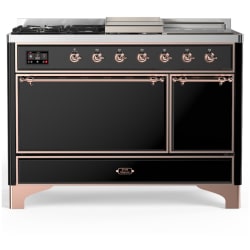 48 Inch Freestanding Dual Fuel Double Oven Range  - Majestic III 48 inch Dual Fuel Range view