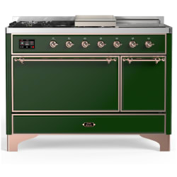 48 Inch Freestanding Dual Fuel Double Oven Range  - Majestic III 48 inch Dual Fuel Range view