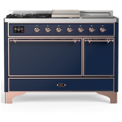 48 Inch Freestanding Dual Fuel Double Oven Range  - Majestic III 48 inch Dual Fuel Range view