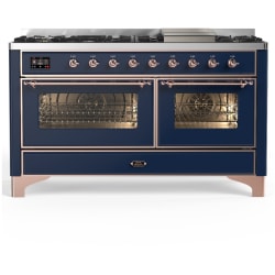 60 Inch Freestanding Dual Fuel Range  - 60 Inch Dual Fuel Range with 7 Sealed Burners, Griddle view