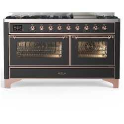 60 Inch Freestanding Dual Fuel Range  - 60 Inch Dual Fuel Range with 7 Sealed Burners, Griddle view