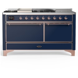60 Inch Freestanding Dual Fuel Range  - 60 Inch Dual Fuel Range with 7 Sealed Burners, Griddle, Frenchtop view