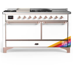 60 Inch Freestanding Dual Fuel Range  - 60 Inch Dual Fuel Range with 7 Sealed Burners, Griddle, Frenchtop view
