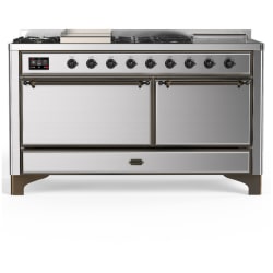 60 Inch Freestanding Dual Fuel Range  - Majestic III 60 inch Dual Fuel Range view