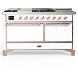 60 Inch Freestanding Dual Fuel Range  - 60 Inch Dual Fuel Range with 7 Sealed Burners, Griddle, Frenchtop view