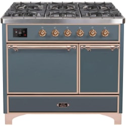 40 Inch Freestanding Dual Fuel Range  - 40 Inch Freestanding Dual Fuel Range in Front View view
