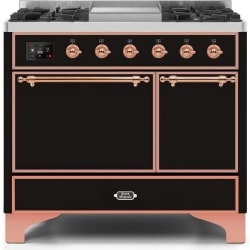 40 Inch Freestanding Dual Fuel Range - 40 Inch Freestanding Dual Fuel Range in Front View view