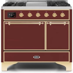 40 Inch Freestanding Dual Fuel Range - 40 Inch Freestanding Dual Fuel Range in Front View view