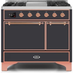 40 Inch Freestanding Dual Fuel Range - 40 Inch Freestanding Dual Fuel Range in Front View view