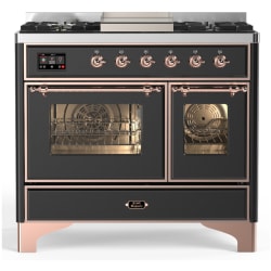 40 Inch Freestanding Dual Fuel Range  - 40 Inch Dual Fuel Range with 6 Sealed Burners, Griddle view