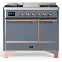 40 Inch Freestanding Dual Fuel Range  - 40 Inch Dual Fuel Range with 6 Sealed Burners, Griddle view