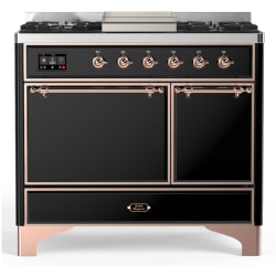 40 Inch Freestanding Dual Fuel Range  - 40 Inch Dual Fuel Range with 6 Sealed Burners, Griddle view