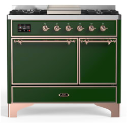 40 Inch Freestanding Dual Fuel Range  - 40 Inch Dual Fuel Range with 6 Sealed Burners, Griddle view