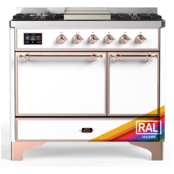 40 Inch Freestanding Dual Fuel Range  - 40 Inch Dual Fuel Range with 6 Sealed Burners, Griddle view