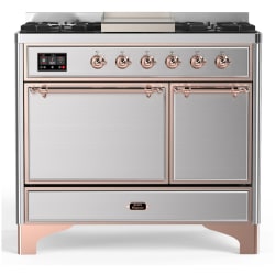 40 Inch Freestanding Dual Fuel Range  - 40 Inch Dual Fuel Range with 6 Sealed Burners, Griddle view
