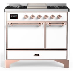 40 Inch Freestanding Dual Fuel Range  - 40 Inch Dual Fuel Range with 6 Sealed Burners, Griddle view