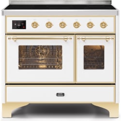 40 Inch Freestanding Induction Range - 40 Inch White Freestanding Induction Range view