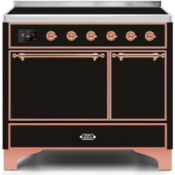 40 Inch Freestanding Electric Induction Range - 40 Inch Freestanding Electric Induction Range in Front View view