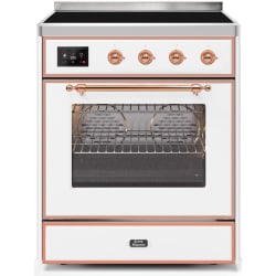 30 Inch Freestanding Induction Range - 30 Inch White Freestanding Induction Range view