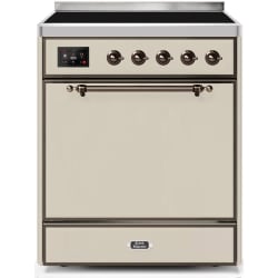 30 Inch Freestanding Induction Range  - 30 Inch Freestanding Electric Induction Range in Front View view