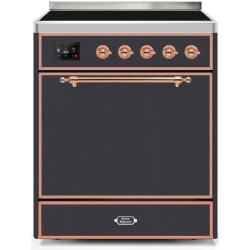 30 Inch Freestanding Induction Range - 30 Inch Freestanding Electric Induction Range in Front View view
