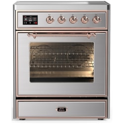 30 Inch Freestanding Induction Range  - 30 Inch Induction Range with 4 Induction Elements view