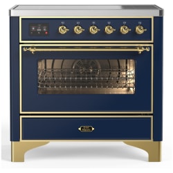 36 Inch Freestanding Induction Range  - 36 Inch Induction Range with 6 Induction Elements view