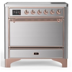 36 Inch Freestanding Induction Range  - 36 Inch Induction Range with 6 Induction Elements view