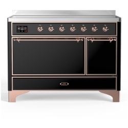48 Inch Freestanding Induction Solid Door Range  - 48 Inch Induction Range with 6 Elements view
