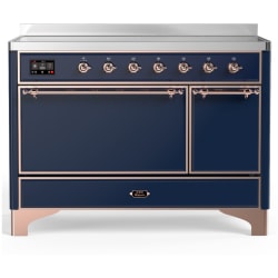48 Inch Freestanding Induction Solid Door Range  - 48 Inch Induction Range with 6 Elements view