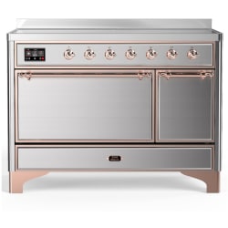 48 Inch Freestanding Induction Solid Door Range  - 48 Inch Induction Range with 6 Elements view