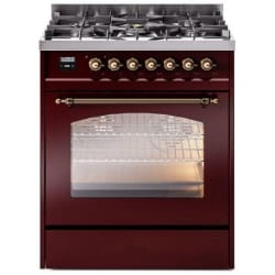 30 Inch Freestanding Dual Fuel Range - 30 Inch Freestanding Dual Fuel Range in Front View view