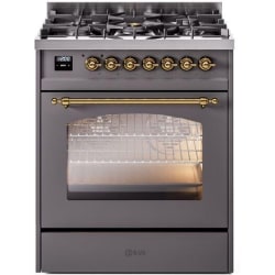 30 Inch Freestanding Dual Fuel Range - 30 Inch Freestanding Dual Fuel Range in Front View view