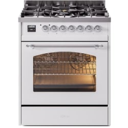 30 Inch Freestanding Dual Fuel Range - 30 Inch Freestanding Dual Fuel Range in Front View view