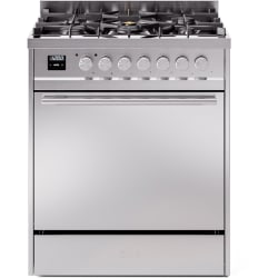 30 Inch Freestanding Dual Fuel Range (Solid Door)  - 30 Inch Freestanding Dual Fuel Range view