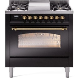 36 Inch Freestanding Dual Fuel Range - 36 Inch Freestanding Dual Fuel Range in Front View view