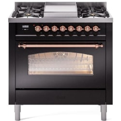 36 Inch Freestanding Dual Fuel Range  - 36 Inch Freestanding Dual Fuel Range in Front View view