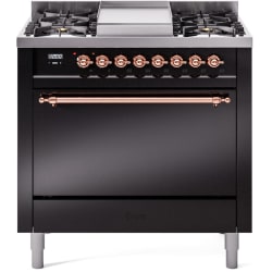 36 Inch Freestanding Dual Fuel Range  - 36 Inch Freestanding Dual Fuel Range in Front View view