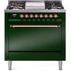 36 Inch Freestanding Dual Fuel Range  - 36 Inch Freestanding Dual Fuel Range in Front View view