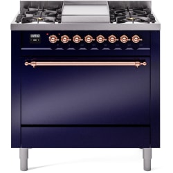 36 Inch Freestanding Dual Fuel Range  - 36 Inch Freestanding Dual Fuel Range in Front View view